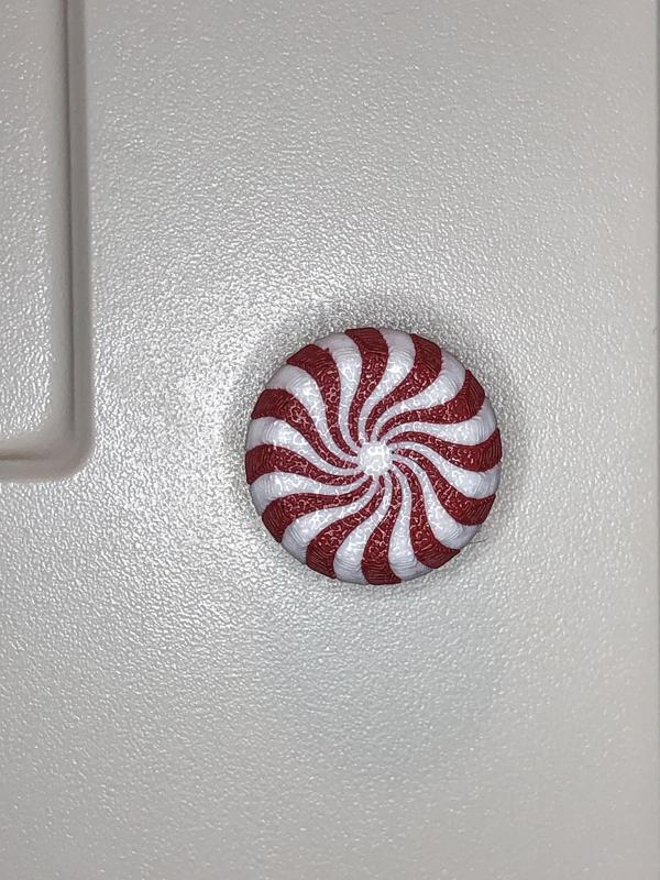 Kitchen Cabinet Knob - Peppermint Candy Swirl 5