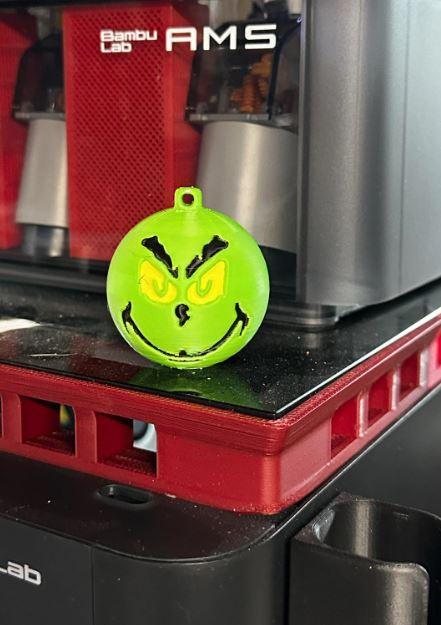 Grinch Christmas Ornament