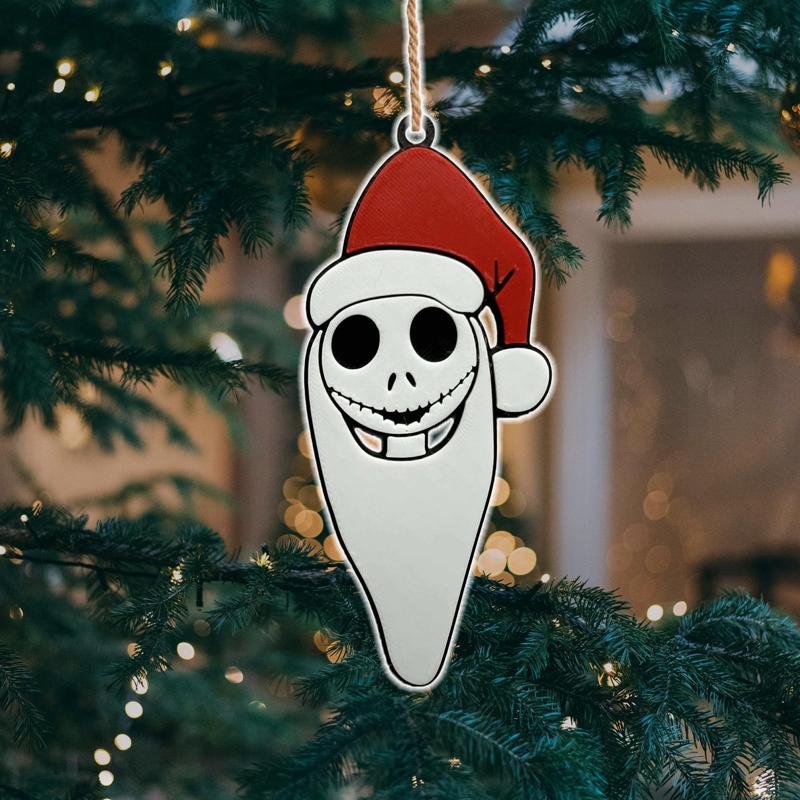 Jack Skellington Santa Christmas Ornament