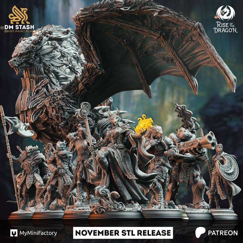 Rise of the Dragon (DM Stash Nov '23 Bundle)
