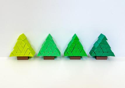 Small Pixel Tree Fidget