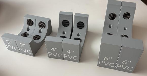 Pipe Jig for 3, 4, or 6 Inch PVC Pipes 