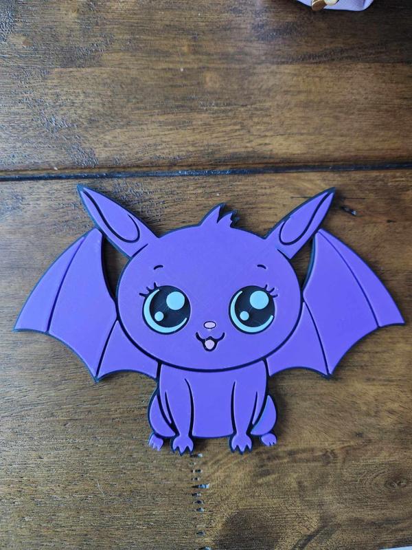 Cute Bat Halloween Wall Decor