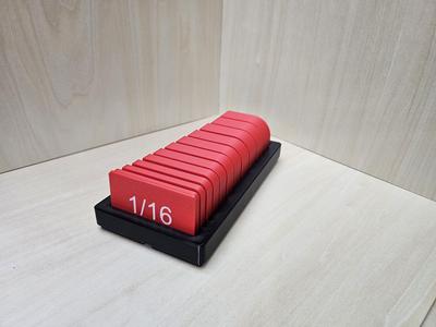 Standard Thickness/Radius Gauge Set