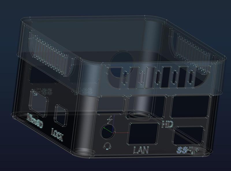 GMKtec NUC G5 PC TPU Cover