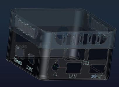 GMKtec NUC G5 PC TPU Cover