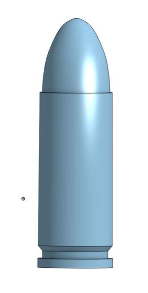 9x23mm Steyr/9mm Steyr Cartridge