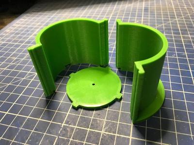 Cylinder mold holder