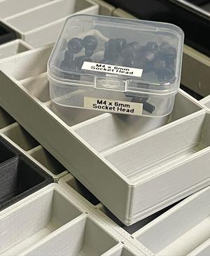 Tool Chest Small Hardware Organizer