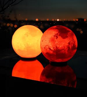 Mars Lamp 150mm for LED Lamp 001 [HiRes] [noSupports]