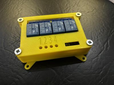 Case for SunFounder Lab 4 Relay Module 5V 4 Channels Relay Module