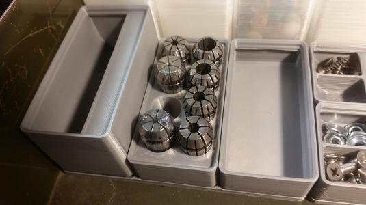 Gridfinity ER16 collet holder.stl