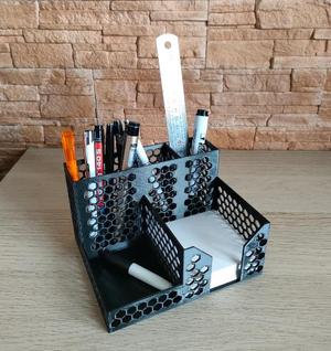 Desk organizer-pen holder