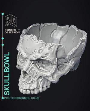 Skull Bowl - Halloween Decoration