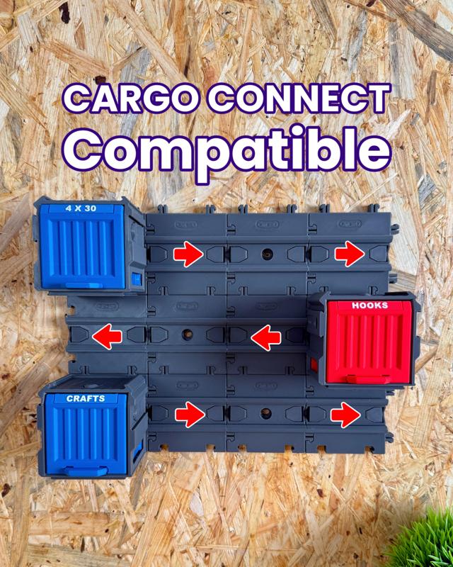 Cargo Containers - 1x1 (Mini Modular Storage)