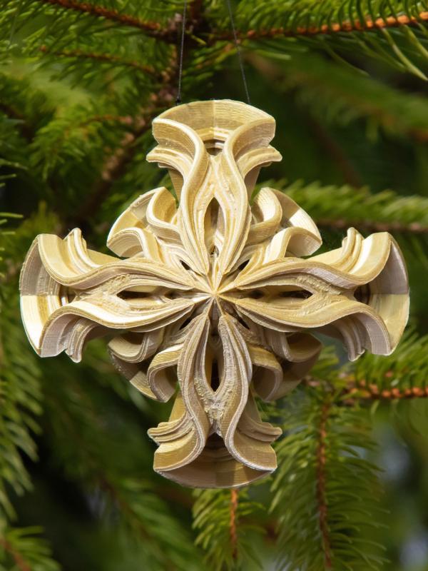 Star Christmas Tree Ornament v2