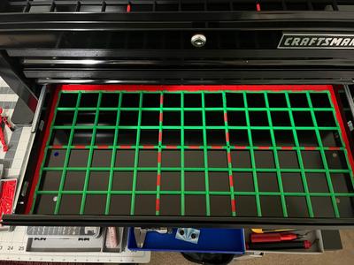 Gridfinity Base Kit for Craftsman 1000 Toolbox