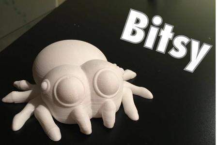 Bitsy, the spider an arachnophobe could love