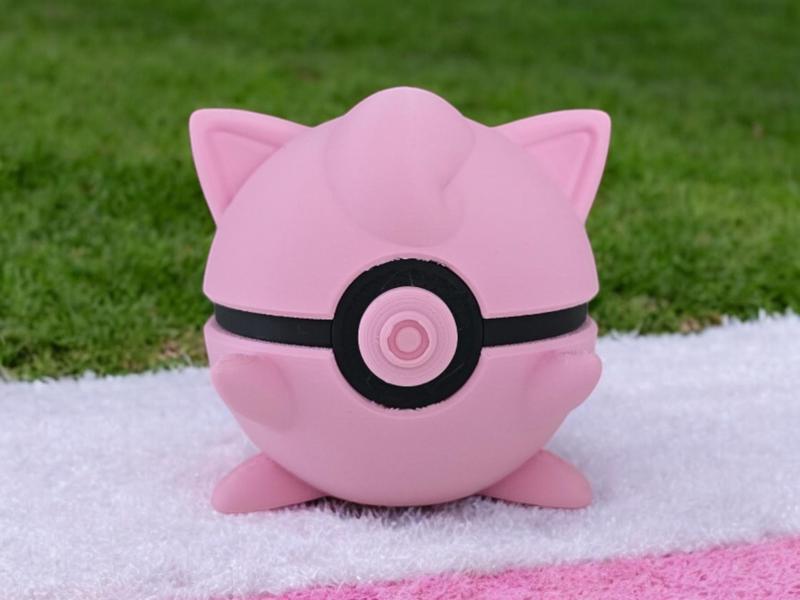 #0039 Jigglypuff Pokéball - Multipart AMS / no AMS