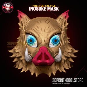 Demon Slayer Inosuke Mask - Kimetsu no Yaiba Cosplay