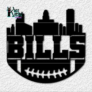 Buffalo BIlls wall art Superbowl Football team decor