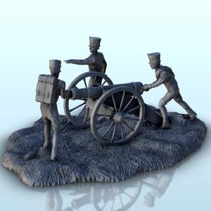 French Napoleonic artillery 3 - Great Army Napoleon XIXe Napoleonic wars character