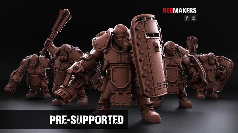 Abhuman Giants in Heavy Armor - Imperial Force