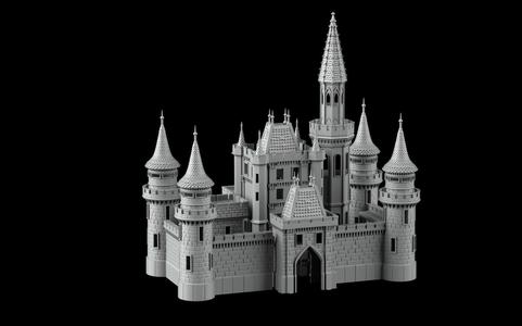 Castle-Stadium cinderella castle