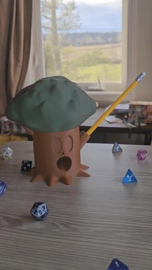 Whispy Tree Dice Tower