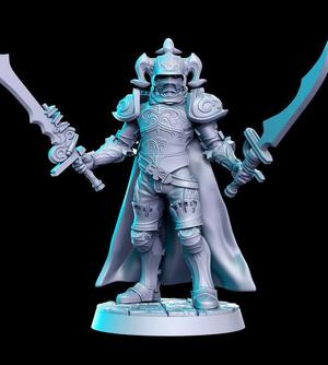 Gabranth XII Final Fantasy 32mm Pre-supported