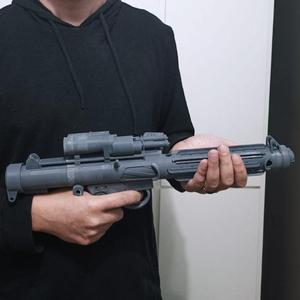 E11 - Stormtrooper with stand - Optimized for Resin 3D Print