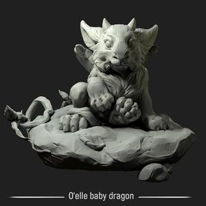 O'elle baby dragon pre-supported
