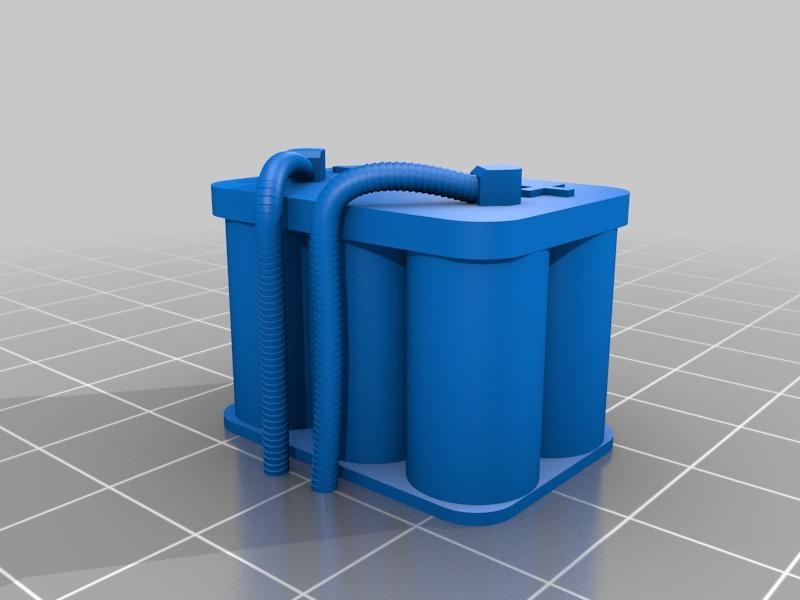 1/10 scale heavy duty style battery
