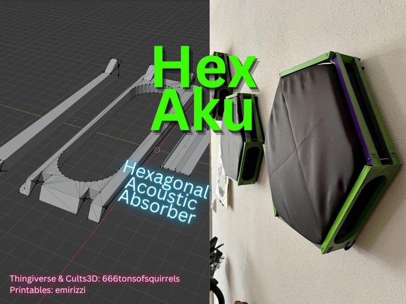 HexAku - acoustic absorber