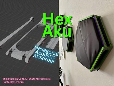 HexAku - acoustic absorber