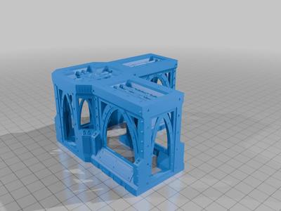 Zone Mortalis column and wall groups