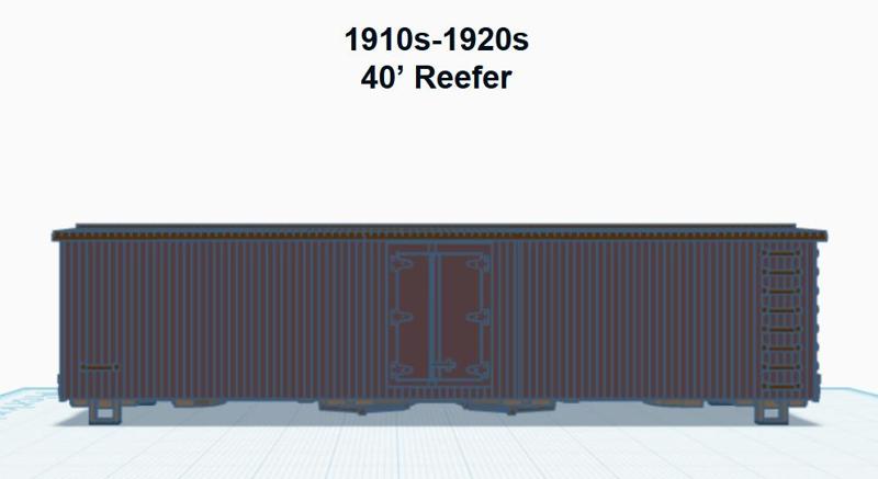 40' Reefer (HO SCALE)