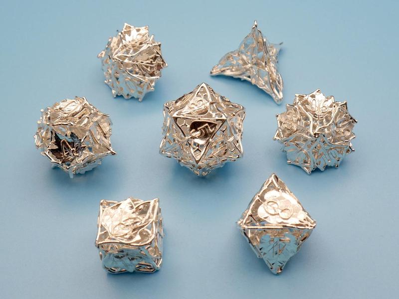 Botanical Dice Set with Decader Mini
