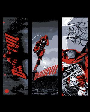 fanart - street tough and willing to put it all on the line - Daredevil - Set of bookmarks