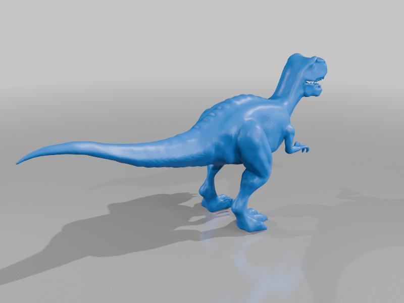 Realistic Dinosaur 3D Model - STL File for 3D Printing