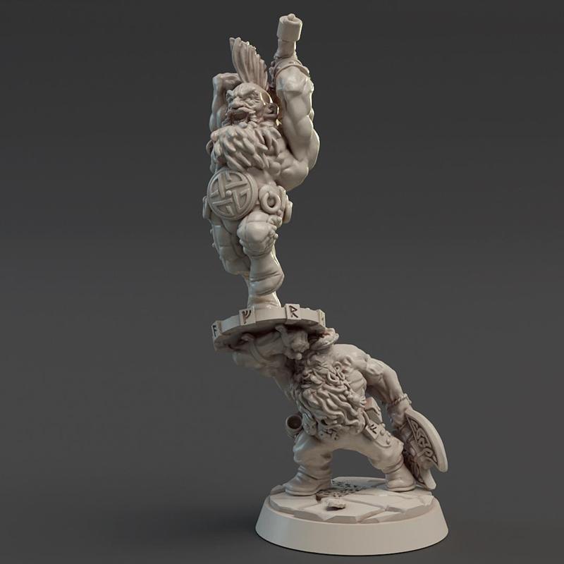 Iro & Kez - Dwarf berzerkers