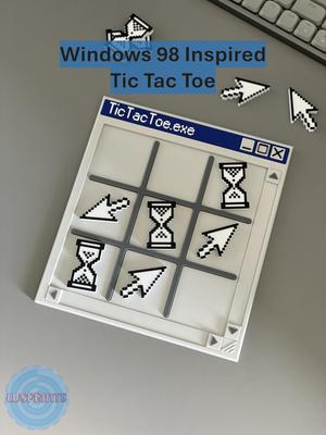 Windows 98 Inspired Tic-Tac-Toe