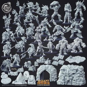 A Giant Mine Siege (Pre-Supported) (Set)