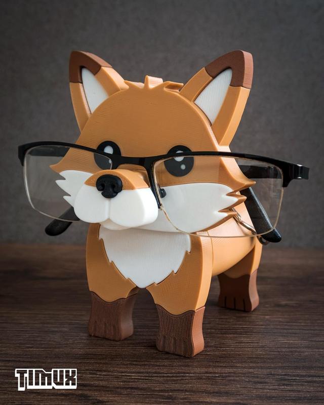 RED FOX GLASSES HOLDER