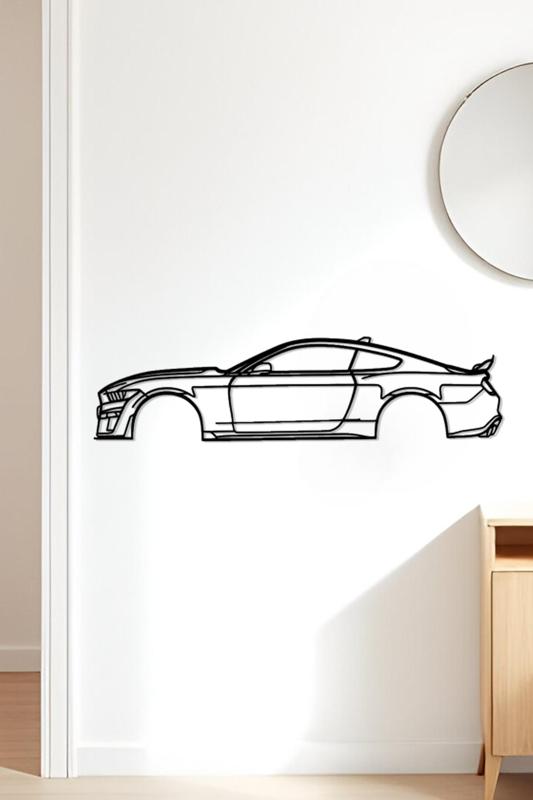 Mustang GT 500 Wall Art, Wall Decor, Home Decor
