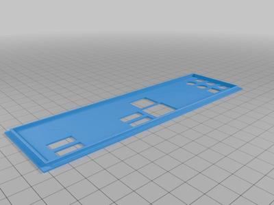MSI Z390 IO Plate Shield