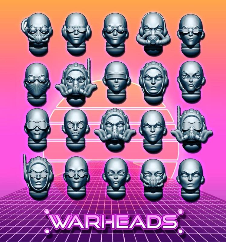 Mining Girls Heads (20 heads)