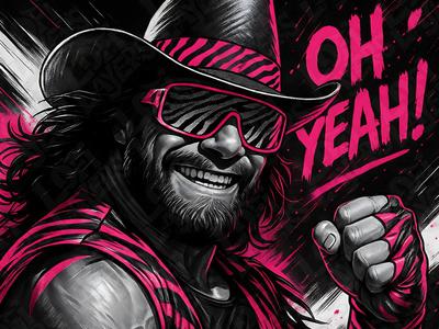 Macho Man Randy Savage Hueforge