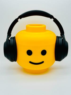 Minifig Head Headphone Stand