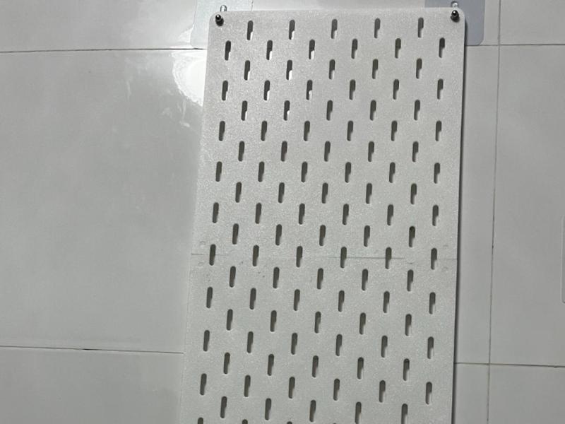 IKEA pegboard compatible, high-aesthetic infinitely extendable version